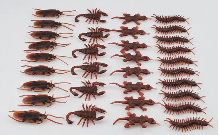 10 шт. забавные игрушки для Хэллоуина поддельный Резиновый ТАРАКАН таракан таукак