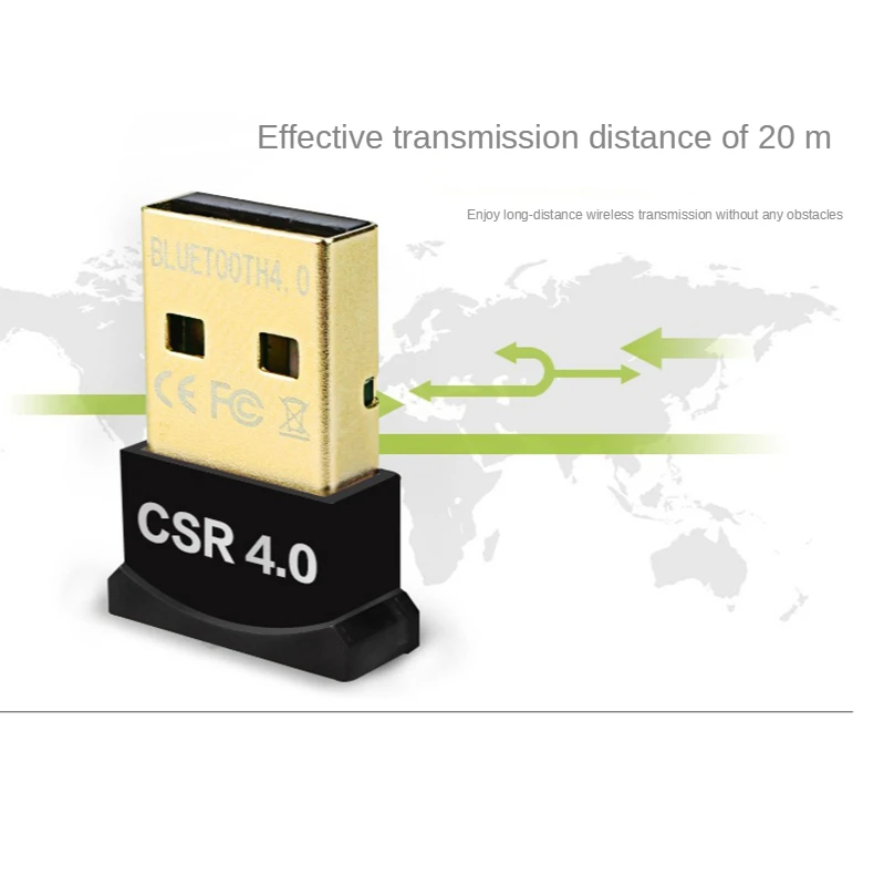 USB адаптер Bluetooth 5 0 для компьютера 4 ПК приемник передатчик Bluetooth|Кабели адаптеры и