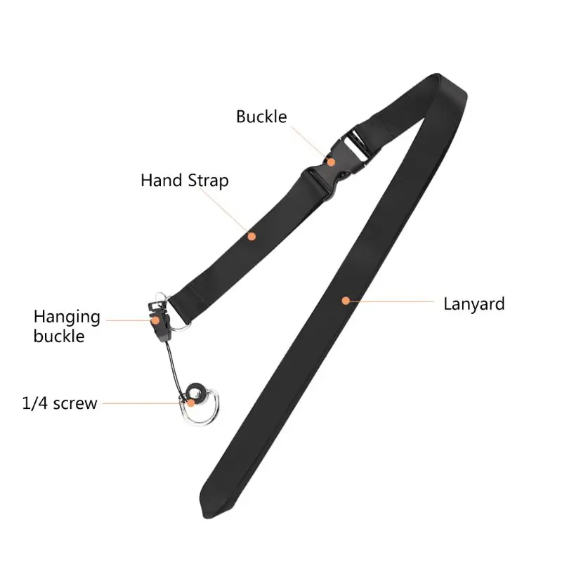

Nylon Neck Rope Belt Suspension Lanyard with Screw for FIMI PALM Gimbal Camera B95C