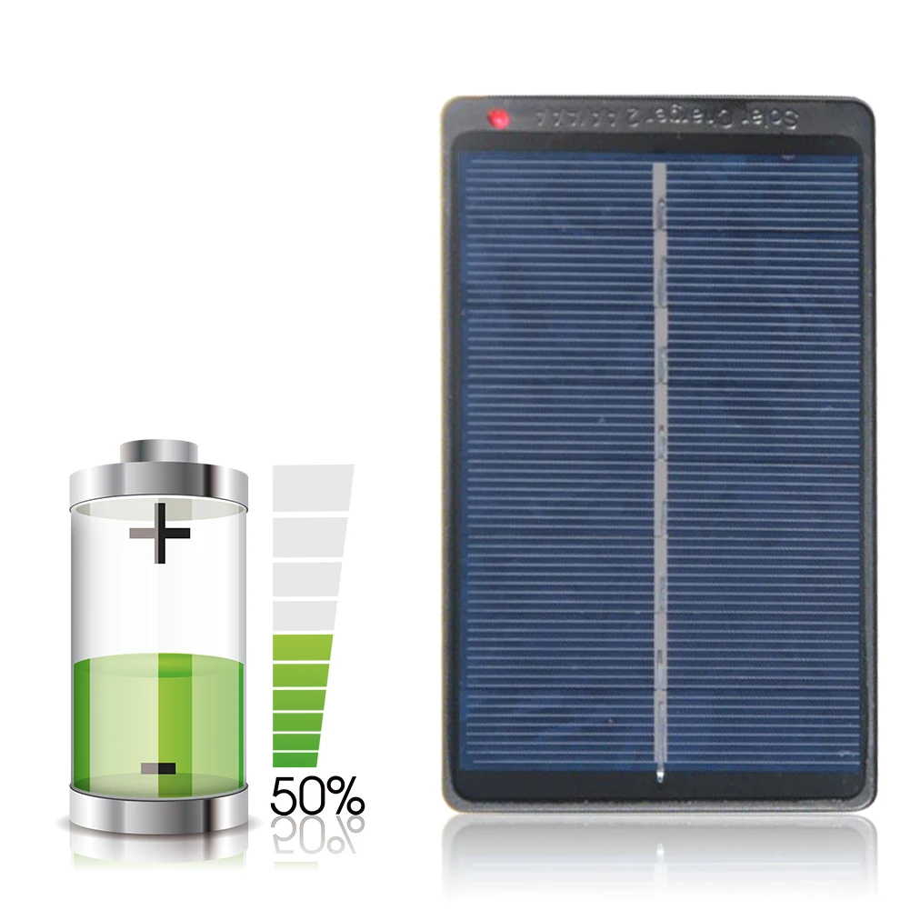 Чехол для зарядки панели солнечных батарей 1 Вт 4 в коробка солнечной энергии