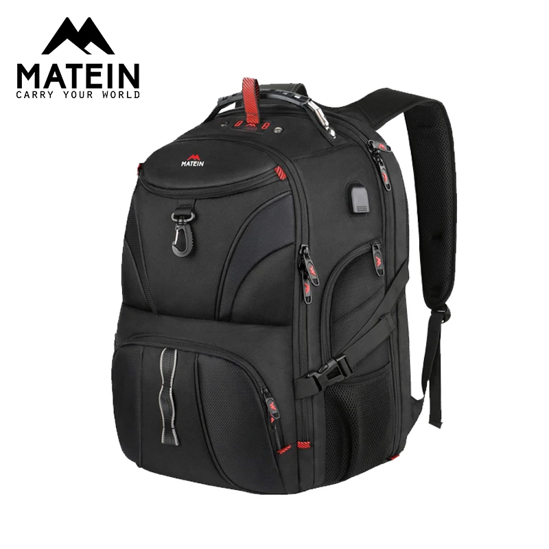 Дорожный рюкзак Matein 55L черный 18 дюймов женские и мужские сумки с весовой шкалой