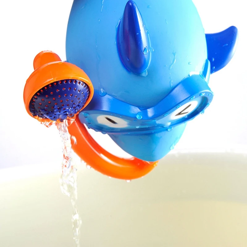 

Baby Bath Shower Head Toy Pump& Trunk Spout Rinser for in Tub or Sink