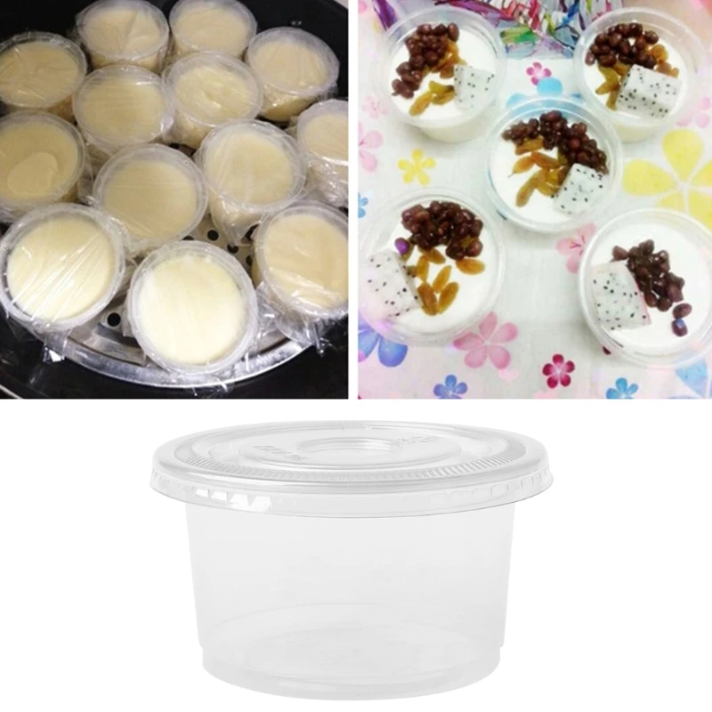 10 шт. одноразовых чашек набор 250 мл контейнер для соуса чашка выстрела Jello слайма с