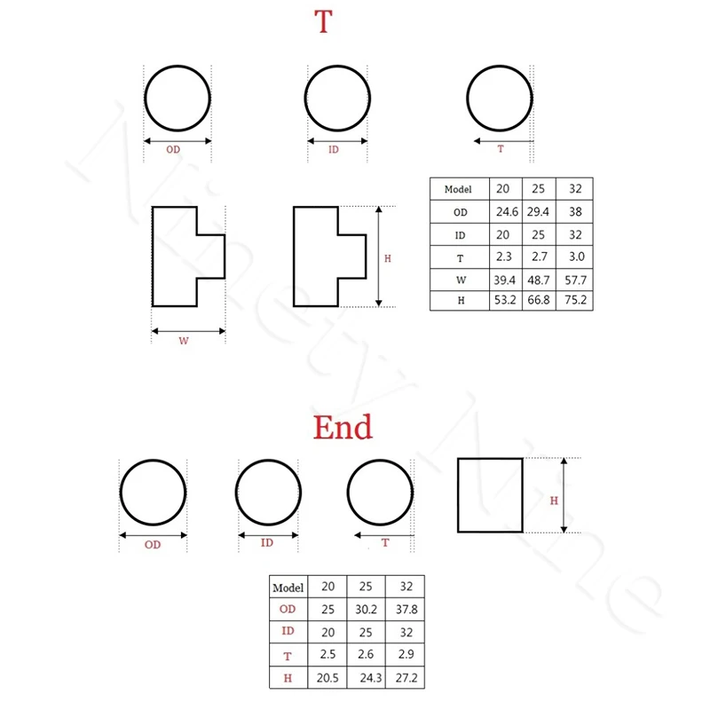 30 шт./лот ПВХ колено трубы штуцер 45 градусов конец прямой адаптер