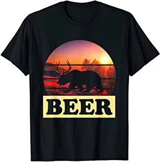 

Beer-Bear-Deer-Funny-Gift-For-Beer-Lovers-Drinkers-Men-Women T-Shirt