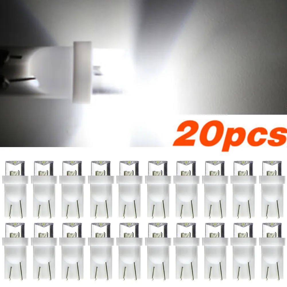 

Светодиодная лампа T10 W5W 194 6000K, белая лампа для салона автомобиля, лампа для чтения карты, аксессуары для интерьера автомобиля, Стайлинг авто...