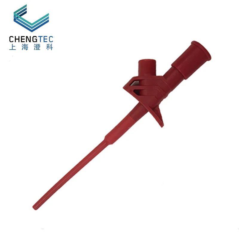 Пистолет Тип 4 мм разъем тестовый крюк зажим двойной красный|Детали и аксессуары