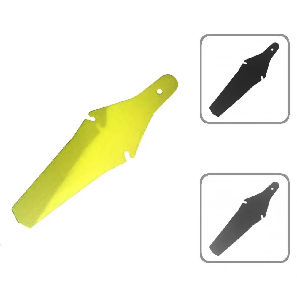 

Bike Part Practical Easy Cleaning Bike Rear Guard Plastic Rear Mudguard Anti-corrosion for Mountain Bike