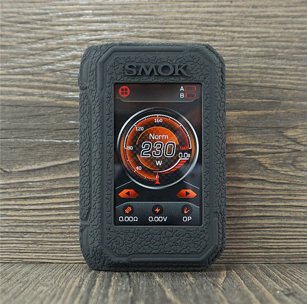 Текстурный чехол для Smok G Priv 3 Box Mod Vape kit противоскользящий силиконовый гелевый