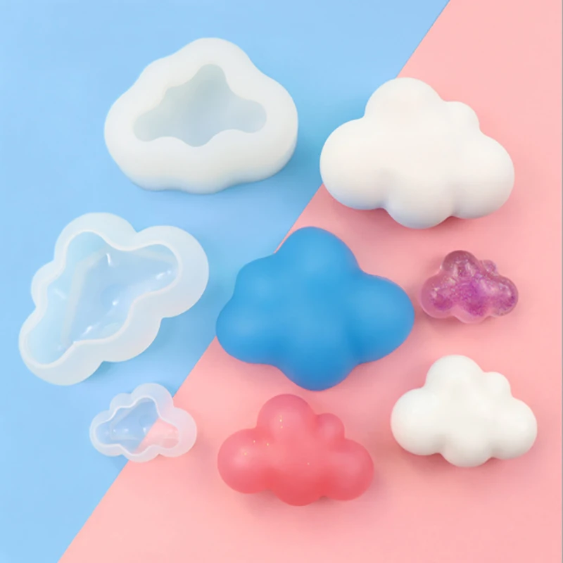 

3D Stereoscopic Cloud Silicone Resin Casting Mold Christmas Mould Craft Tool DIY