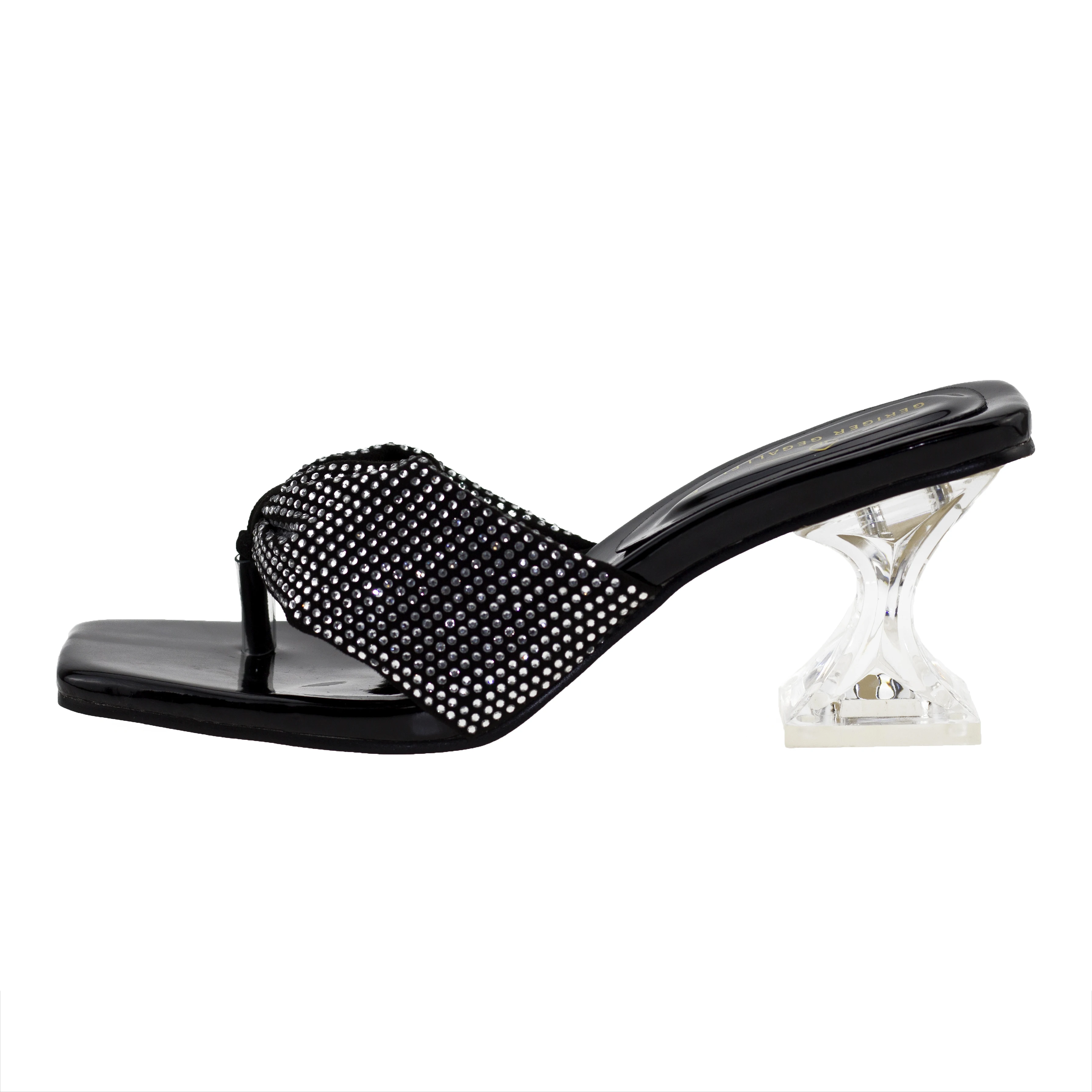 Сандалии женские на каблуке туфли лодочки шлепанцы красивая обувь прозрачные