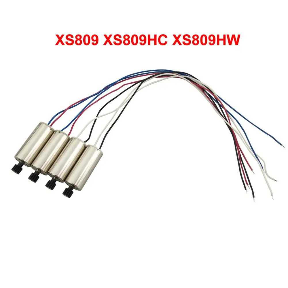 XS809 XS809HC XS809HW складной Квадрокоптер RC части Дрон моторы аксессуары|Детали и