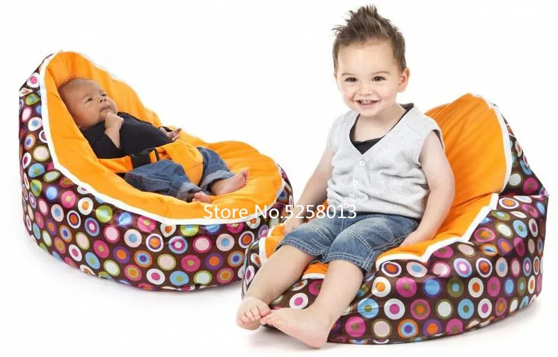 Лидер продаж безопасные удобные детские стулья в горошек дискотеки мешочки для