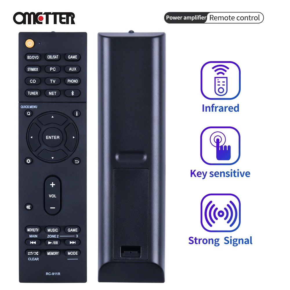 Подходит для Onkyo RC 911R TX RZ810 NR575E av ресивер Замена дистанционный пульт|Пульты ДУ| |