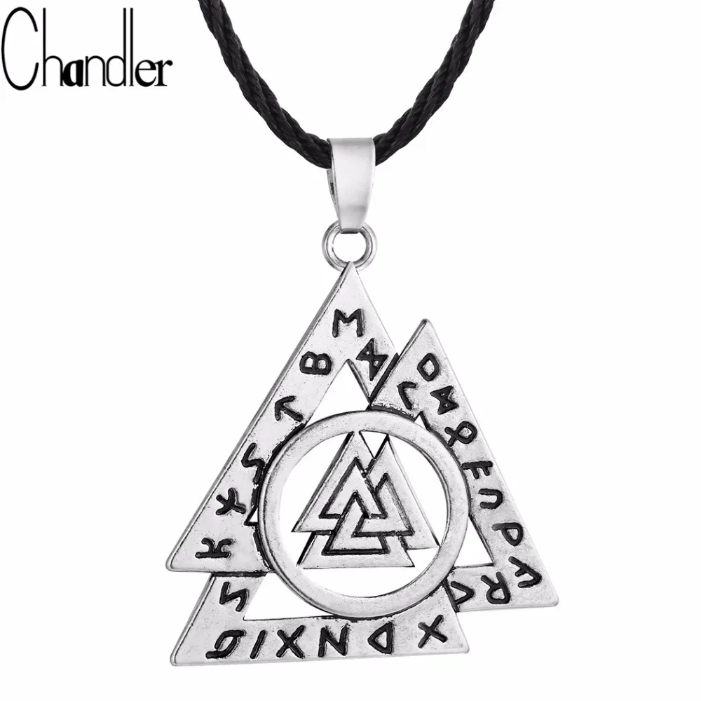Ожерелье Chandler с кулоном в виде Бога викингов из египетского Одина для мужчин