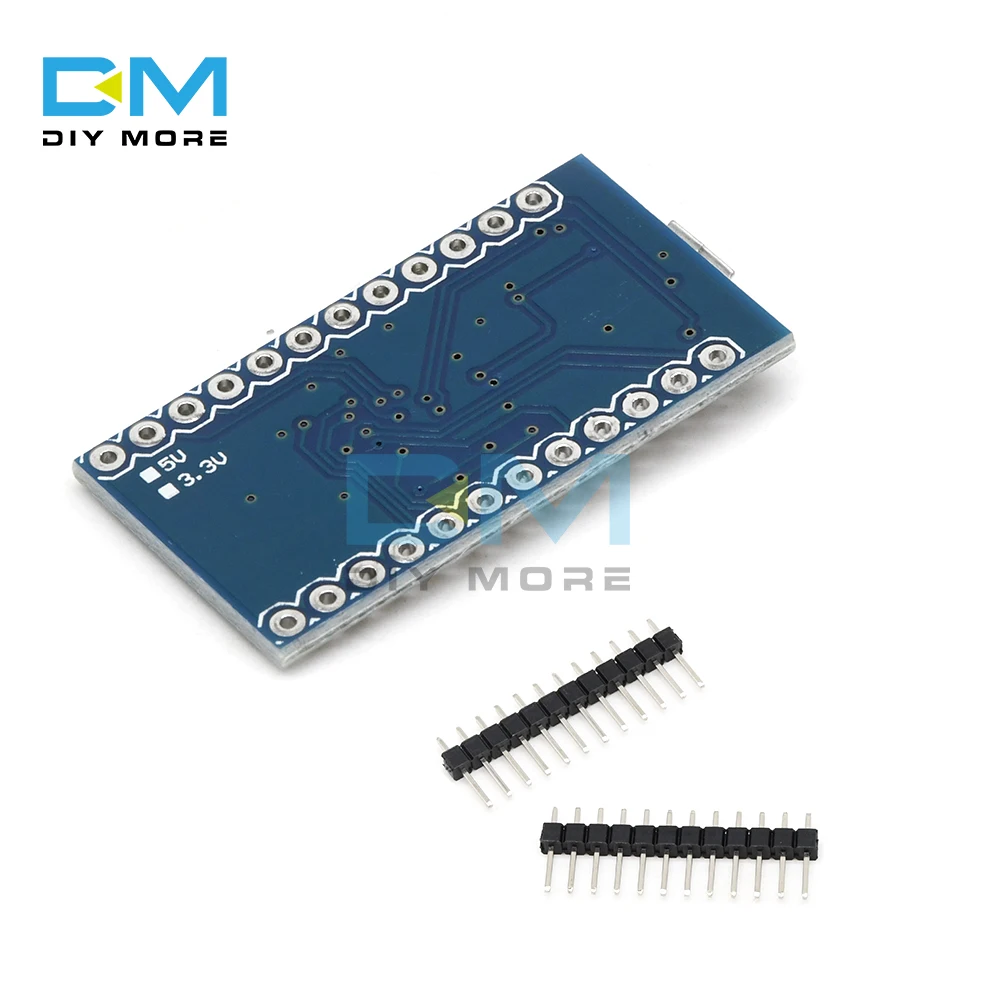 Сменный ATmega32U4 Pro Micro 5 в 16 МГц для Arduino Mini с 2 рядным контактным разъемом Leonardo Usb