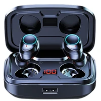 3500mah tws bluetooth 5 0 earphones 9d stereo wireless headphone sports waterproof earbuds headsets with microphone power bank