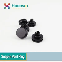 100pcs nylon snap in vent plug plastic breathable valve hole size 6 2 6 6mm