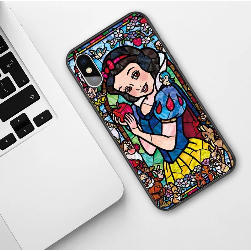 TPU Cute cartoon Stitch Soft Phone Case For iPhones 11 Pro Max Tinkerbell Cover For iPhones X 6 6S 7 8 Plus XS MAX XR Coque - Цвет: TPU