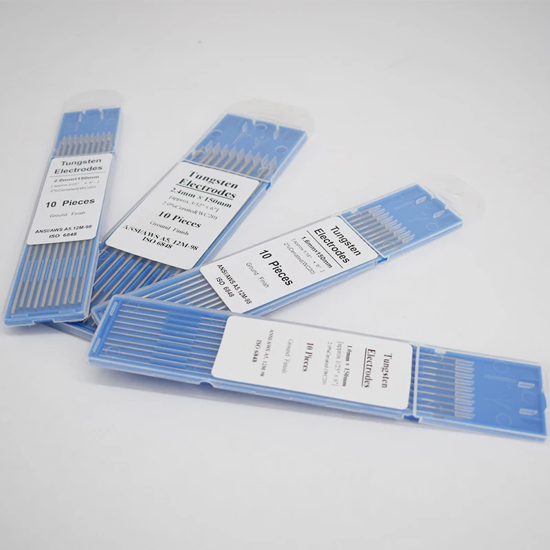 Профессиональные вольфрамовые электроды 150 мм сварочные WC20 | Инструменты