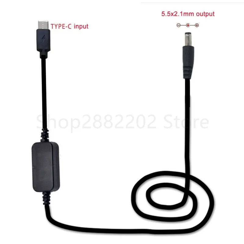 Адаптер питания USB C PD Type папа на 12 В 20 в 5 5x2 1 мм повышающий кабель для Wi-Fi-роутера