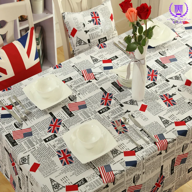 Современные Простые дикие кухонные обеденные скатерти для гостиной