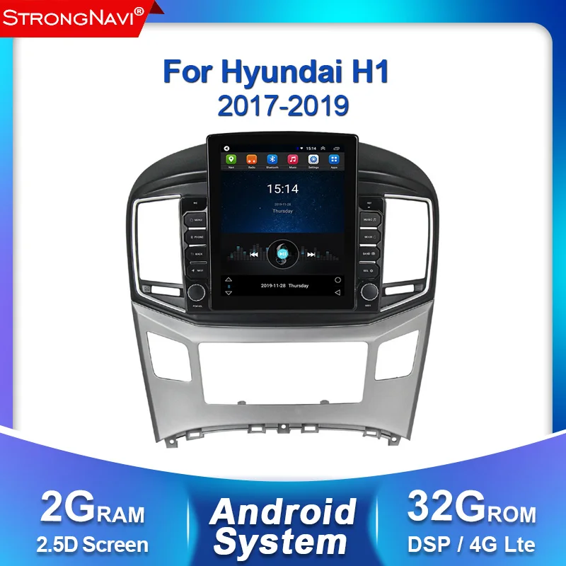 2G + 32G Android 4G Lte автомобильный Радио Мультимедиа Видео плеер навигация GPS для Hyundai H1