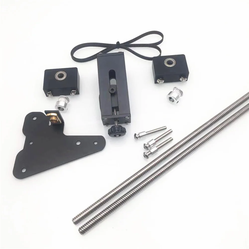 Ender 3 Pro CR-10 3D принтер высокого качества ремень Gates Dual Z Axis Upgrade Kit одномоторный свинцовый винт