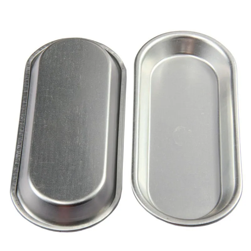 

Cake Mould Tin Aluminium Alloy Long Shape Bread Hotdog Baking Mold Bakery Tool 10 PCS