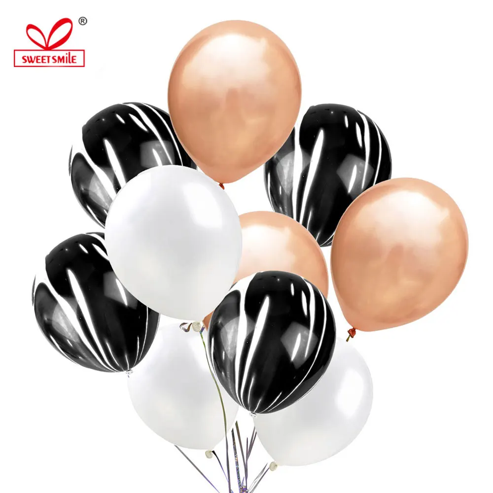 10 шт. латексные шары с мраморным рисунком | Дом и сад