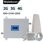 2 г 3g 4 г 2600 Tri Band Сотовая связь усилитель 2 г GSM 900 мГц повторитель сигнала 70dB 3g WCDMA 2100 мГц 4 г LTE 2600 мГц Moblie усилителя набор