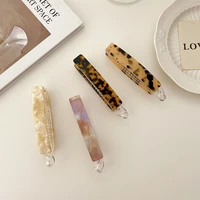 ruoshui acetate banana clips for women woman hairpins hairpins barrettes hairgrip headwear hairgrip lady ornaments