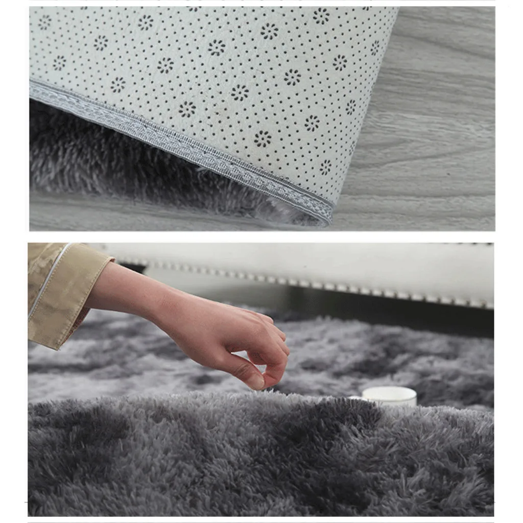 Мягкий ворсистый ковер для гостиной европейский домашний теплый плюшевый