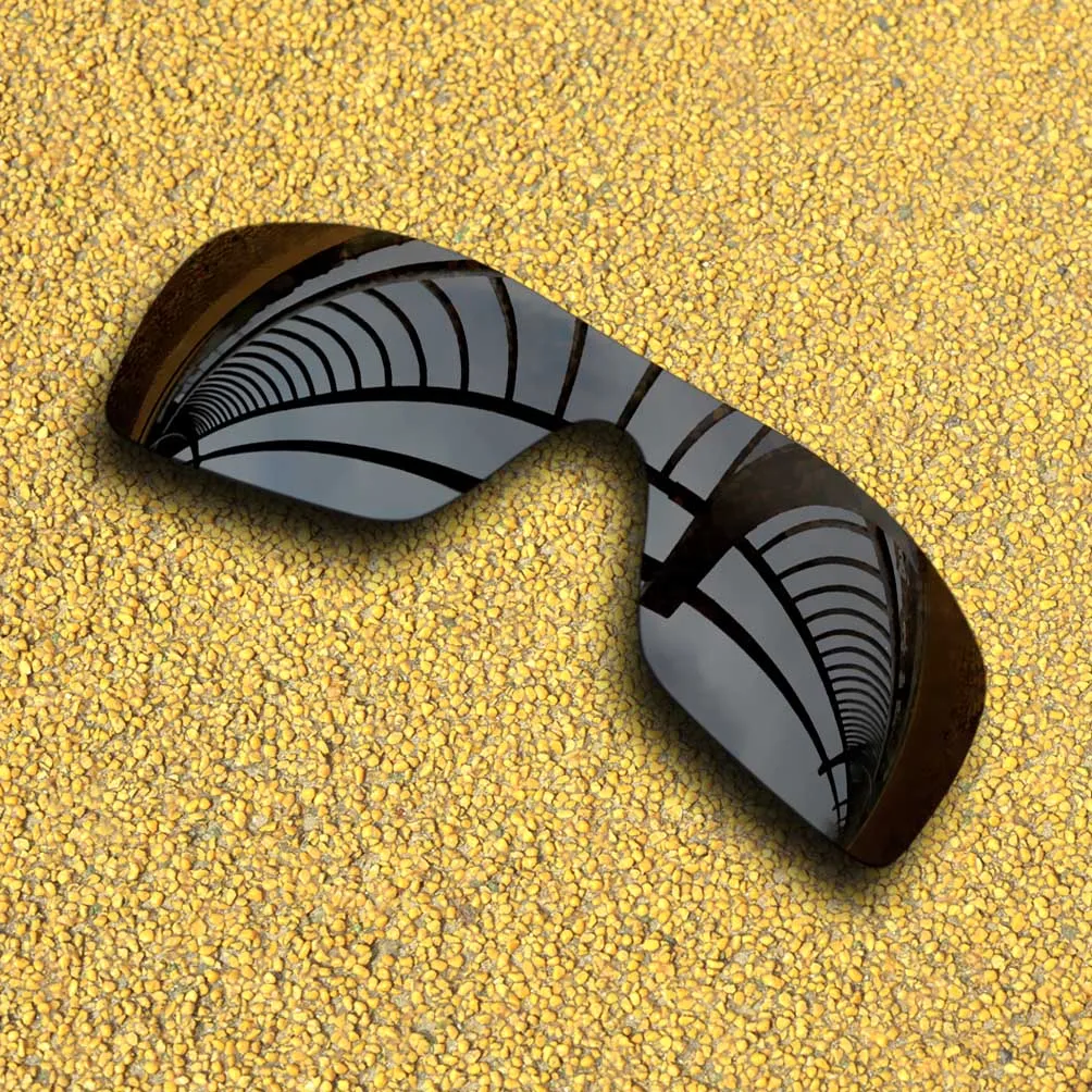 Черные Сменные линзы для оправы солнцезащитных очков Batwolf 100% поляризованные UVA &amp