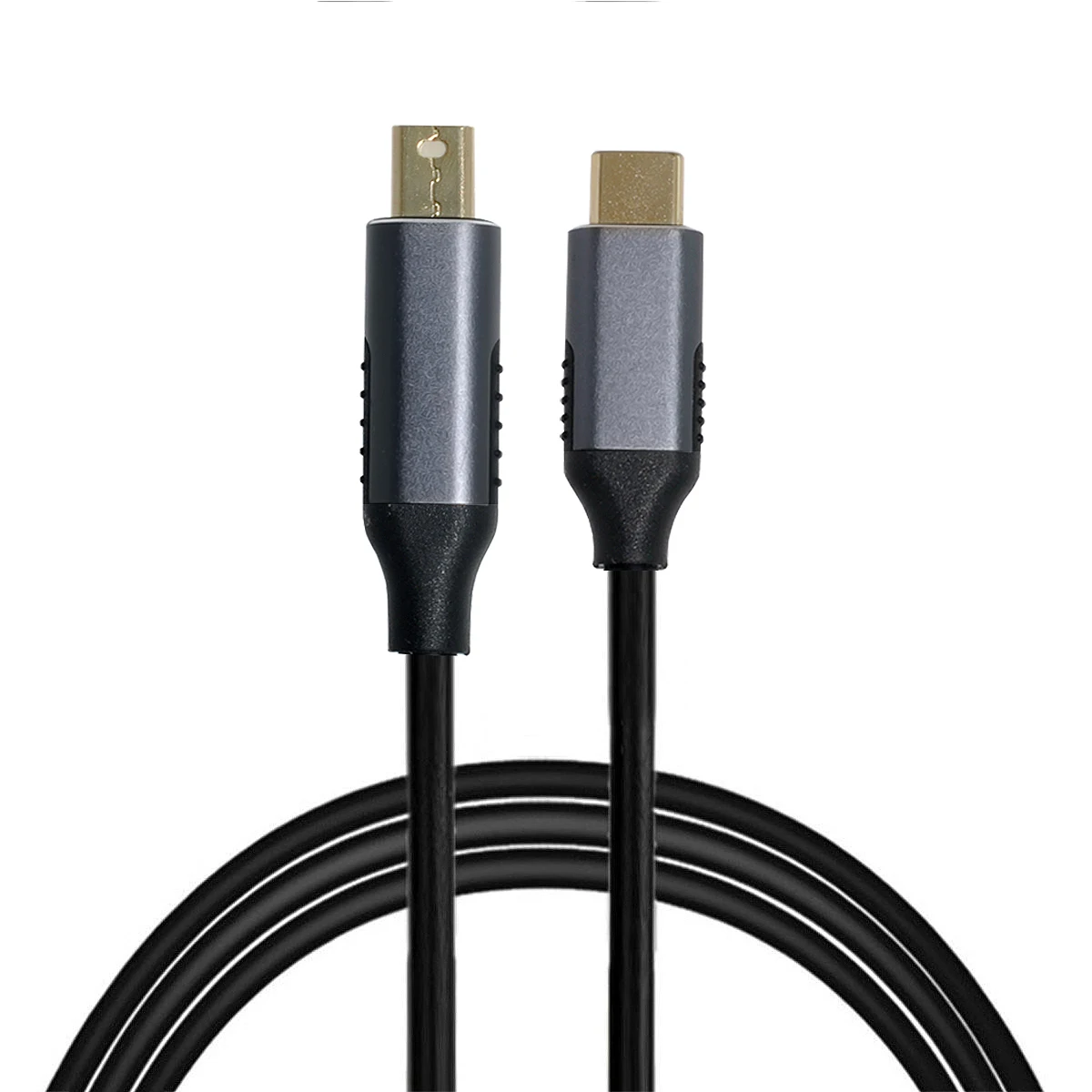 USB 3.1 Тип C от источника к мини DisplayPort DP отображает штекер монитора 4K для ноутбука 1 8