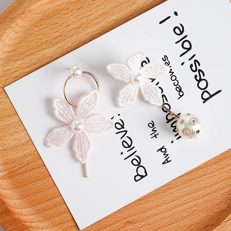 2018 новые корейские женские простые Розовые Геометрические серьги подвески с