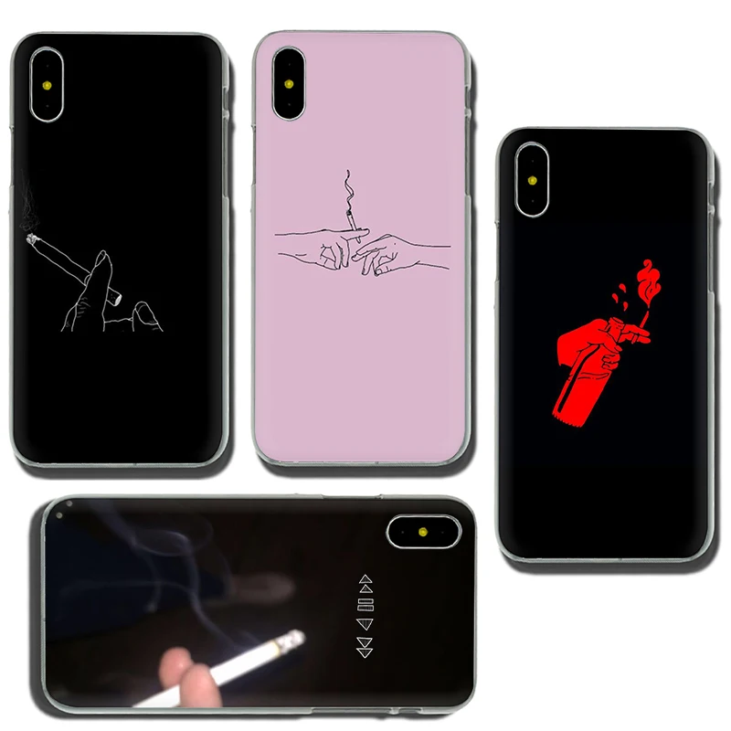 EWAU мне нужна сигарета Жесткий чехол для телефона чехол для iPhone 5 5S SE 5C 6 6s Plus 7 8 Plus X XR XS 11 Pro MAX