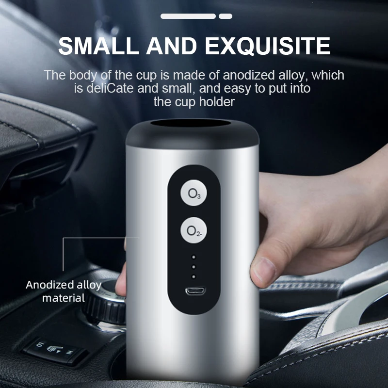 E ACE M03 автомобильный очиститель воздуха Анионный генератор озона с HEPA фильтром