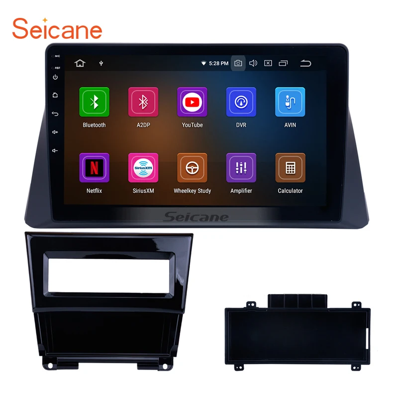 Seicane ПЗУ 64 Гб 10 1 дюймов Android 0 IPS 8 ядерный GPS навигатор радио для 2008 2013 Honda Accord