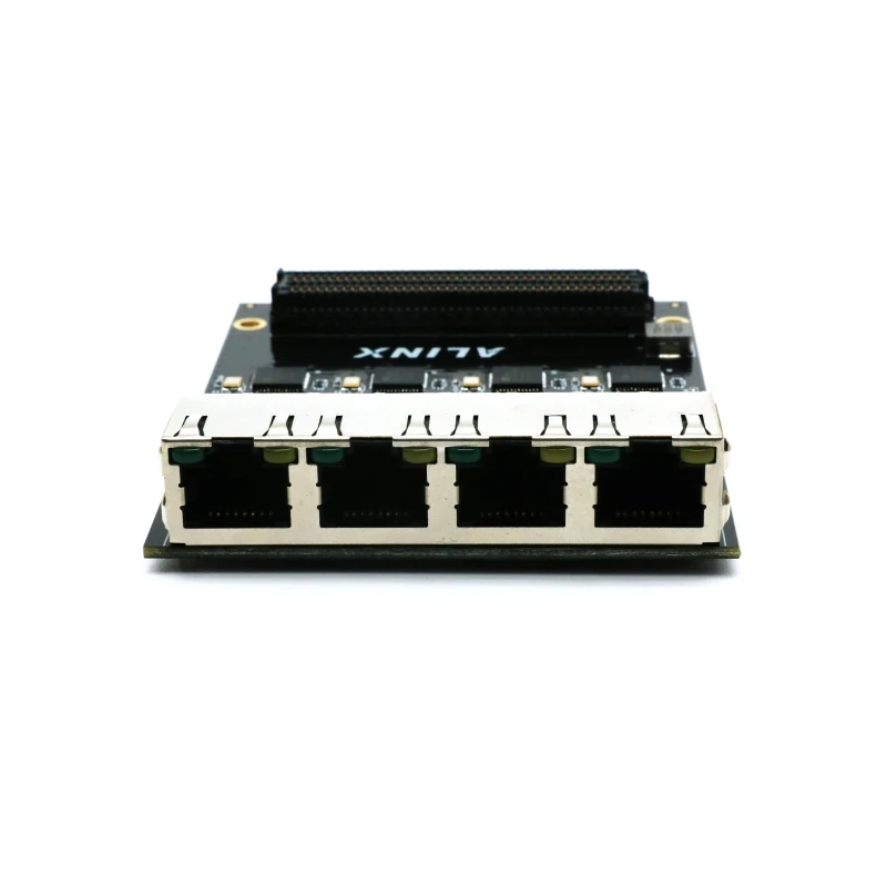 ALINX FMC 4 road 1000m плата Ethernet FPGA макетная KSZ9031 не Золотая | Электроника