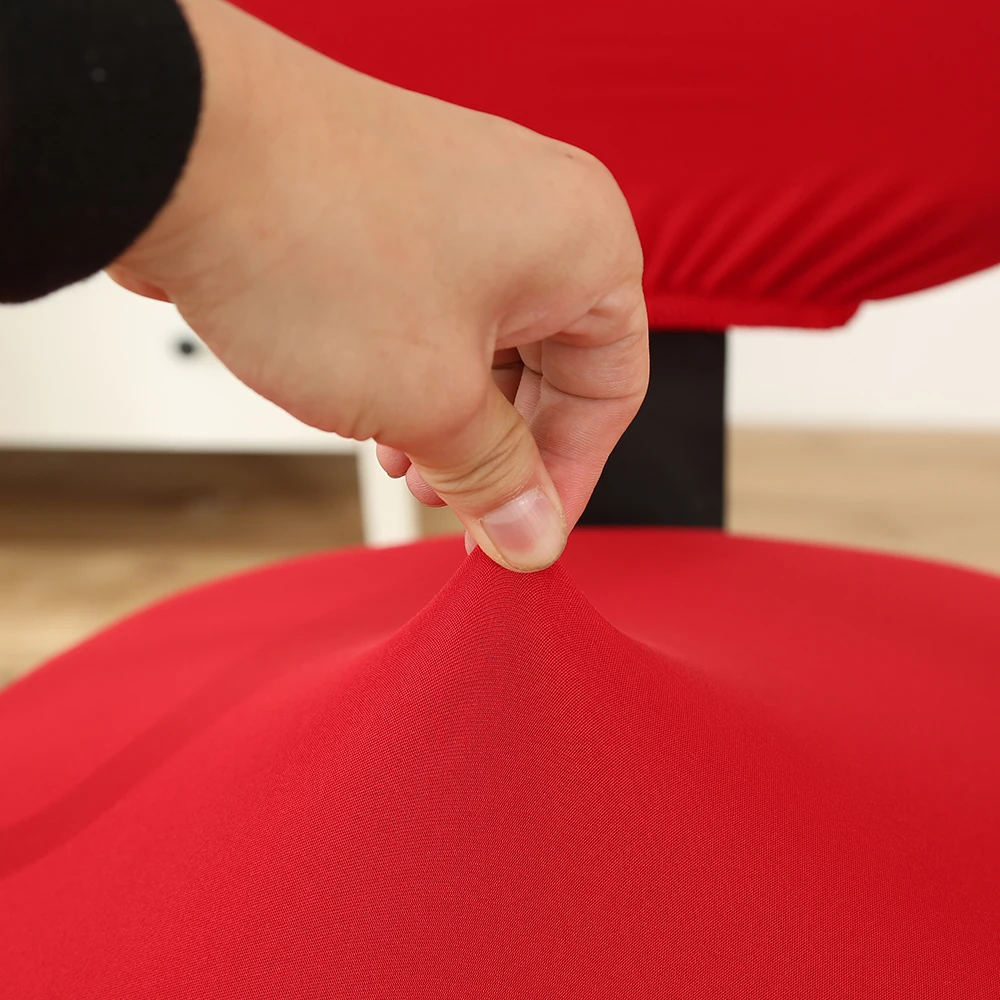 Чехол на вращающееся кресло эластичный съемный чехол из спандекса для