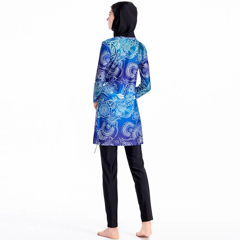 Купальник для мусульманок Burkini скромный купальник с полным покрытием пляжная