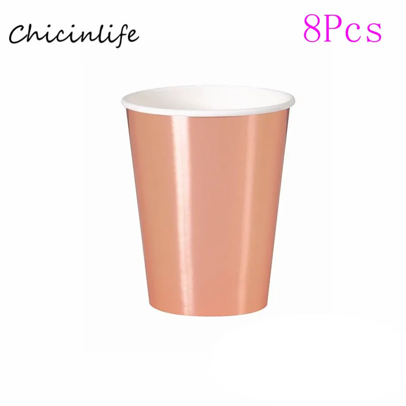 Cup Chicinlife латексные воздушные шары для невесты из розового золота в форме сердца и звезды, девичник, украшение для свадебной вечеринки - Цвет: Cup
