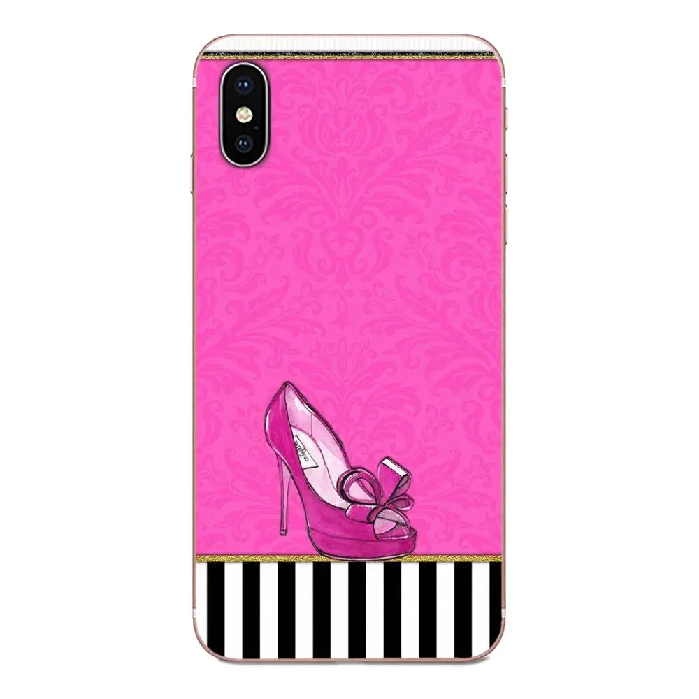 Sexy Gorgeous High Heel Shoes Soft TPU Mobile Phone For Galaxy J1 J2 J3 J330 J4 J5 J6 J7 J730 J8 2015 2016 2017 2018 mini Pro | Мобильные