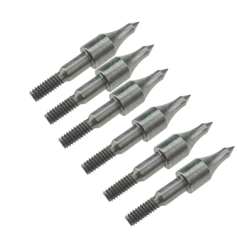 15 шт. серебро 100 зернистая стрела серебристая со стальным наконечником для