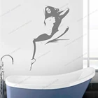 Голая сексуальная девушка женщины виниловая наклейка на стену Горячая сексуальная женщина взрослая декоративная наклейка s Искусство Декор домашний декор наклейка на стену CX1266