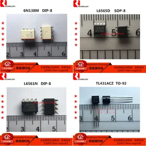 5 pcs/lot 6N138M 6N138 DIP-8 L6565D L6565DTR L6565 SOP-8 L6561N L6561 DIP-8 TL431ACZ TL431A TL431 TO-92 100% New original