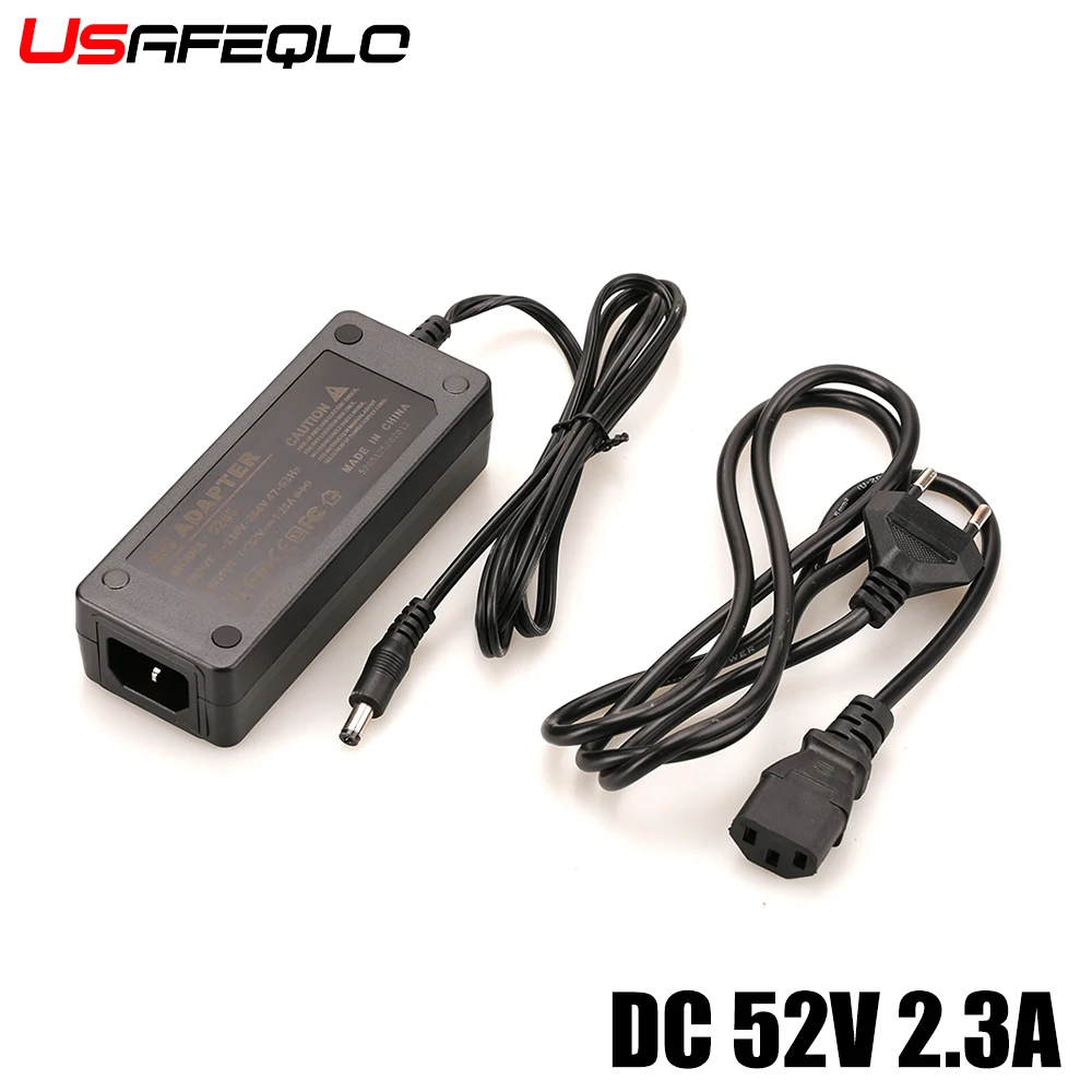 DC 52V 2.3A 47-63Hz POE Power Supply Adapter 48-52 Volt For CCTV Security Surveillance 4CH/8CH NVR 5.5-2.5mm | Безопасность и