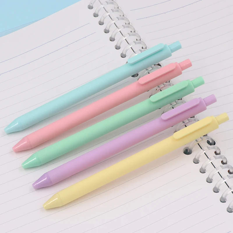 

6 Set/Lot Dream Pen Set 0.5mm Ballpoint Black Color Gel Ink Pens for Writing Gift Stationery Office School Supplies FB696