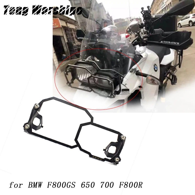 

Grille Headlight Protector Guard Lense Cover for BMW F800GS 650 700 F800R 2008 2009 2010 2011 2012 2013 2014 2015 2016 2017